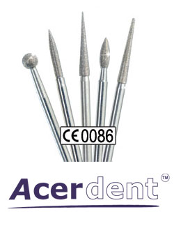 Acerdent Diamond Burs and Tools